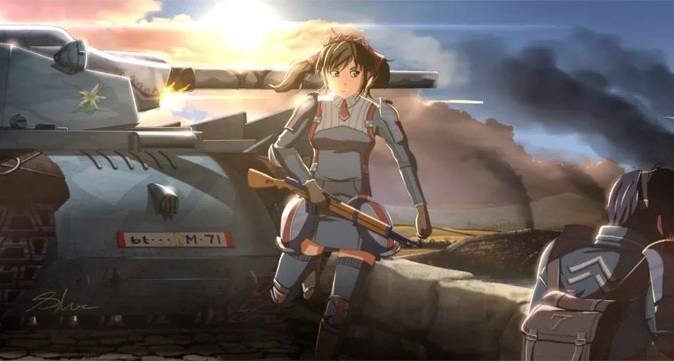 Valkyria Chronicles y World of Tanks hacen equipo